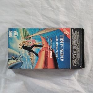 A view to a kill VHS